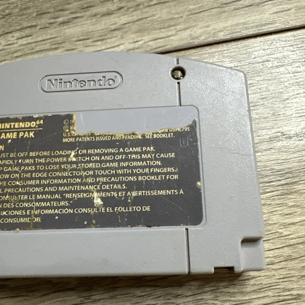 GT 64: Championship Edition (Nintendo‎ 64 N64) Authentic, Worn Label